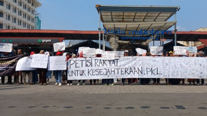 Rentetan Aksi Ricuh di Teras Malioboro 2, Ratusan Pedagang Tandatangani Petisi Kesejahteraan PKL