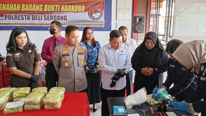 Tergiur Upah Rp20 Juta Bawa 24 Kg Sabu, Kurir Narkoba Jaringan Internasional Ditangkap