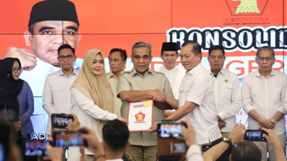 Resmi! Gerindra Usung Lalu Muhammad Iqbal dan Indah Dhamayanti Putri di Pilgub NTB