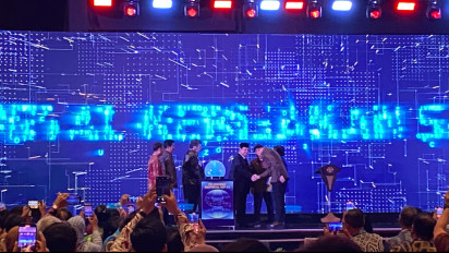 Prabowo Gantikan Jokowi Hadiri Acara Peluncuran Geoportal Kebijakan Satu Peta 2.0