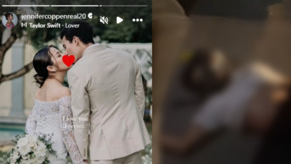 Dali Wassink Meninggal Dunia, Jennifer Coppen Unggah Ini untuk Mengenang Meninggalnya sang Suami karena Kecelakaan Tunggal