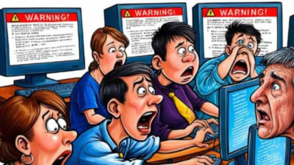 BREAKING NEWS: Gangguan Siber Global Lumpuhkan Layanan di Dunia! Bank, Media, dan Penerbangan Internasional, hingga Jaringan Komunikasi Berbagai Negara Terganggu