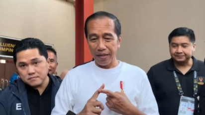 Presiden Jokowi Enggan Tanggapi Isu Revisi UU TNI-Polri