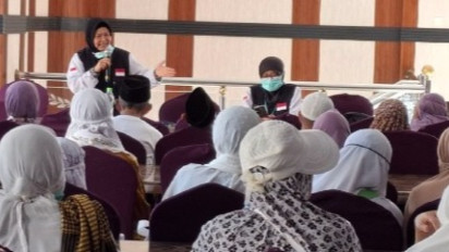 KKHI Lakukan Sosialisasi Kesehatan ke Jemaah Haji yang Masih di Madinah