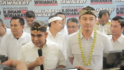 Gemuruh Warga Bandung di Deklarasi Kang Dhani: Siap Memenangkan Pilihan Prabowo