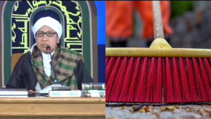 Mitos atau Fakta Menyapu di Malam Hari Mengundang Makhluk Halus dan Bikin Rezeki Seret? Kata Buya Yahya Anda Mau ...