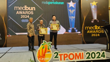 PKT Raih Penghargaan Inovasi Teknologi Penanganan Ganoderma pada Ajang Medbun Awards 2024