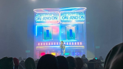 Cerita Key SHINee Makan Sate dan Kerupuk di Jakarta Langsung Jatuh Cinta: Saya Suka Banget