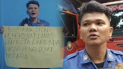 Terima Dicap Pengkhianat, Aksi Petugas Damkar Depok Buat Merinding: Daripada Dukung Koruptor!