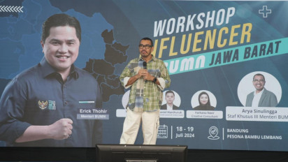 Erick Thohir Dorong Influencer BUMN Kuasai Keterampilan Digital, Gelar Workshop ke-10 di Jawa Barat
