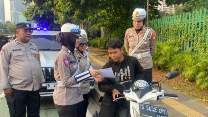 Ribuan Penggendara Ditindak Hingga Hari ke-7 Operasi Patuh Jaya 2024