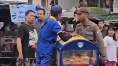 Viral Pedagang Roti Diusir Personel Satpol PP di CFD Medan, Ini Penjelasan Kasatpol PP