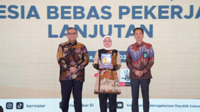 Satu Juta Lebih Anak Indonesia Harus Jadi Pekerja, Menaker Ida Fauziyah: Harus Ada Komitmen Menurunkan Demi Indonesia Emas Tahun 2045