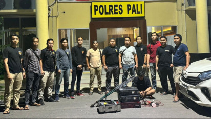 Curi Baterai Tower Seluler, Pelaku Lintas Provinsi Ditangkap di Pali Sumsel