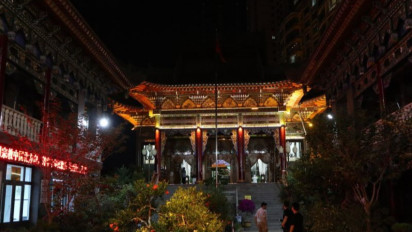 Menilik Masjid di Kompleks Kuno China Tempat Shalat Suku Hui Berukiran Gaya Tiongkok yang Tradisional