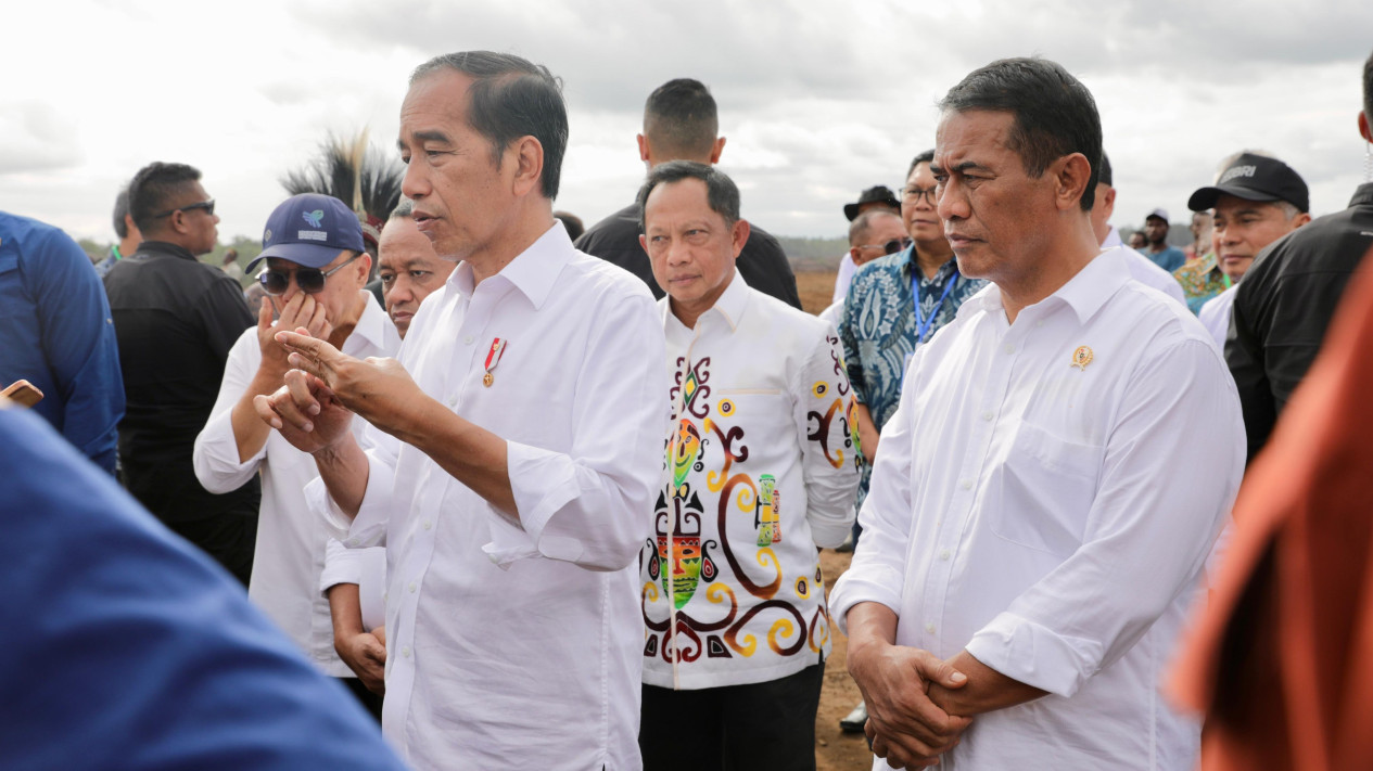 Amran Pacu Pengembangan Pertanian Modern di Merauke : Presiden Mendukung
            - galeri foto