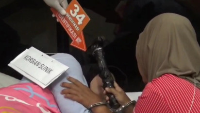 Rekonstruksi Pembunuhan Wanita di Pakis Malang, Sebelum Membunuh Pelaku Diberi Makan dan Minum