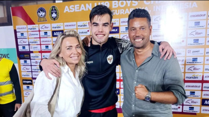 Rasa Bangga Keluarga Jens Raven Lihat Langsung Sang Putra Cetak Gol Buat Timnas Indonesia di Piala AFF U-19 2024