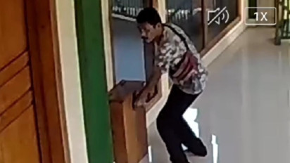 Pencurian Kotak Amal Masjid Terjadi Lagi di Pemalang, Aksi Pelaku Terekam CCTV
