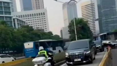 Polda Metro Jaya Sebut Belum Ada Laporan soal Mobil Kementerian di Jalur Busway