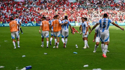Laga Argentina di Olimpiade Paris 2024 Rusuh dan Ditunda 2 Jam, Javier Mascherano: Ini Sebuah Sirkus