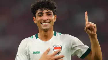 Pemain Timnas Irak Ali Jasim