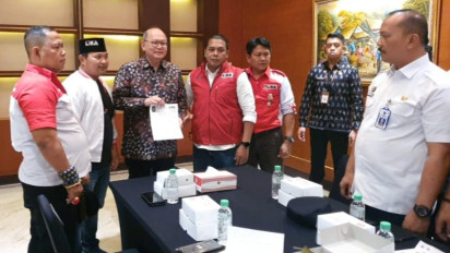 Prihatin Kasus Dana Hibah, LSM Lira Jatim Geruduk Kantor Gubernur Jatim