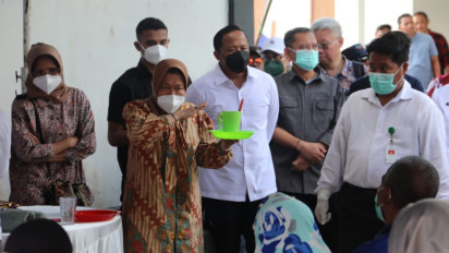 Mensos Risma Sediakan Lumbung Sosial untuk Layani Pengidap Kusta di Perbatasan Negara