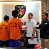 Unit Tipideksus Satreskrim Polrestabes Medan Amankan Dua Pelaku Penjualan Satwa Dilindungi