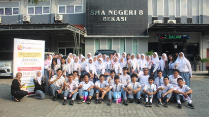 Menjadi Hoaxbuster yang Berpikir Kritis, Melalui Bernalar Berdaya di SMAN 8 Kota Bekasi