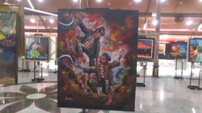 Pameran Seni Lukis Se-Indonesia Jelajah di Pulau Madura