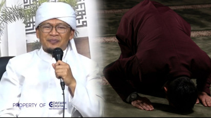 Ketika Shalat Susah Khusyuk, Kata Aa Gym Hati-hati Biasanya Anda Lagi Dipengaruhi ini, Ternyata...