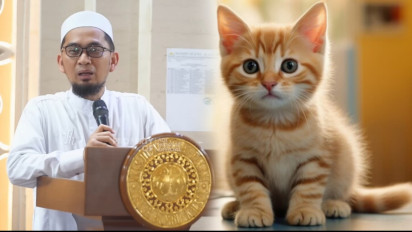 Tak Sengaja Injak Kotoran Kucing Setelah Wudhu, Batal atau Tidak? Ustaz Adi Hidayat Jelaskan itu Ada Aturannya
