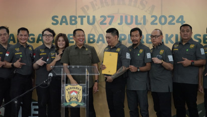DPD PERIKHSA Jatim dan Bali Resmi Dilantik, Bamsoet Sebut 27 Ribu Orang Punya Senjata Api, tapi Belum Paham Penggunaannya