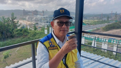 Infrastruktur Pendukung Upacara HUT RI di IKN Sudah 90 Persen Rampung