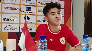 Gelandang Timnas Indonesia U-19, Welber Jardim yang sempat alami cedera. Source: Ilham Giovani