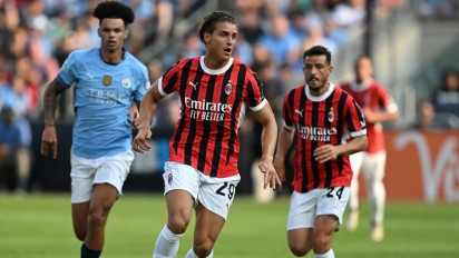 Hasil Pertandingan Pramusim Manchester City Vs AC Milan: Drama 5 Gol, Rossoneri Taklukkan Haaland Cs 3-2