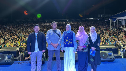 Puluhan Ribu Warga Indragiri Hulu Hadiri Diskusi Literasi Digital di Arena Inhu Fest 2024