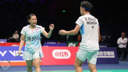 Kalah di Laga Kedua Fase Grup, Pelatih Menyebut Peluang Rinov/Pitha Tampil di Babak Utama Olimpiade Paris 2024 Masih Terbuka