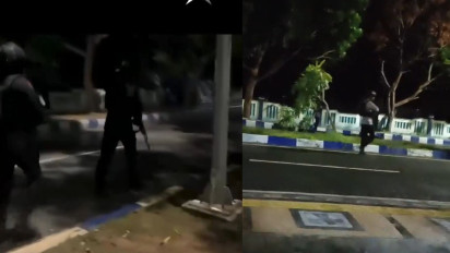 Mencekam, Aksi Saling Tembak Warnai Serangan Brimob ke Markas Polres Tual Maluku, Warga Ketakutan Hingga Terjebak