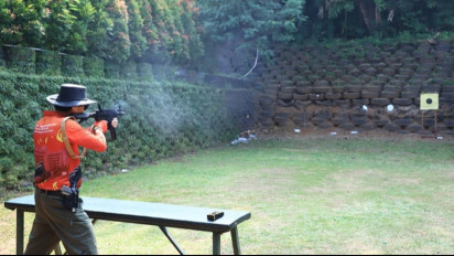 Ada Pesan Menohok Menkumham Yassona Laoly di Ajang Kejuaraan Menembak Pengayoman Cup 2024