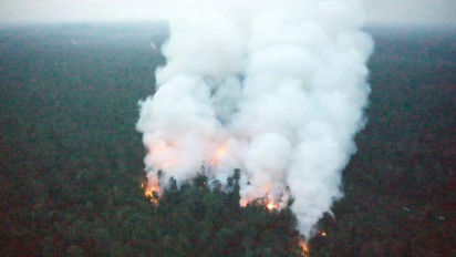 Lahan Seluas 0,7 Hektar Milik Koperasi RTBS Terbakar, Gotong Royong dari Berbagai Pihak Berhasil Kendalikan Api
