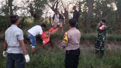 Geger Warga Brebes, Mayat Wanita Berkaos Olahraga SMK Ditemukan Mengenaskan di Sungai