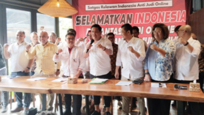 Bantu Pemerintah Berantas Judol, Satgas Relawan Indonesia Anti Judi Online Resmi Dibentuk