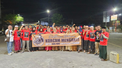 Gencar Bangun Infrastruktur, Relawan Bolone Gus' e Dukung Gus Yani di Pilkada Gresik 2024