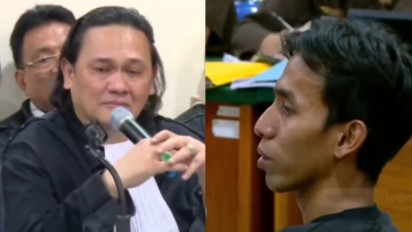 Sidang PK Saka Tatal Berderai Air Mata, Reynaldi Bongkar Kelakuan Iptu Rudiana dan Polisi Lain: Saya Sudah Ngerasain Neraka di Penjara