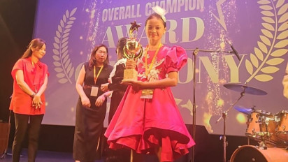 PCMS Jogja Juara Umum YEFF Youth Education Friendship Festival di Singapore