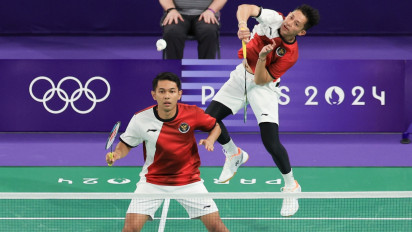 Meski kalah dari Wakil India, Fajar/Rian Tetap Lolos ke Babak Perempat Final Olimpiade Paris 2024