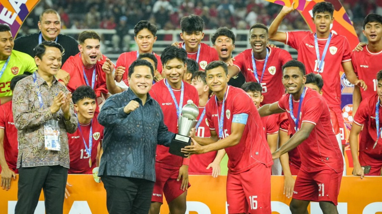 Juara Piala AFF U-19 2024, Timnas Indonesia U-19 Ikut Turnamen di Korea Selatan Menghadapi Argentina
            - galeri foto