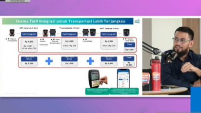 Ada Tarif MurahTransportasi di Jakarta, Warga Naik Angkot, Transjakarta, LRT Hingga MRT Cukup Bayar Rp10 Ribu